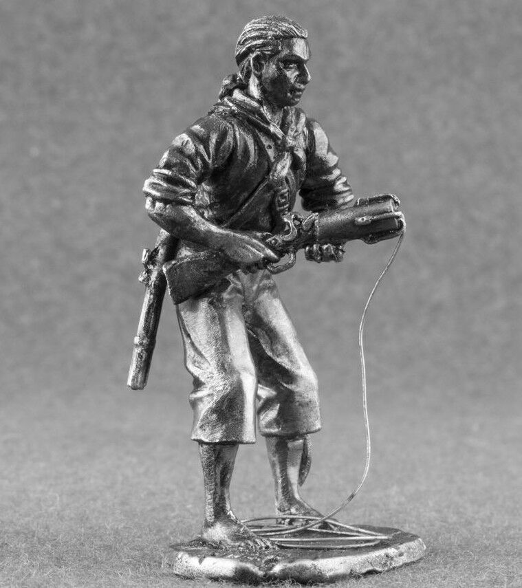 Pirate with blunderbuss Tin Painted Toy Soldier Pre-OrderArt Quality 
