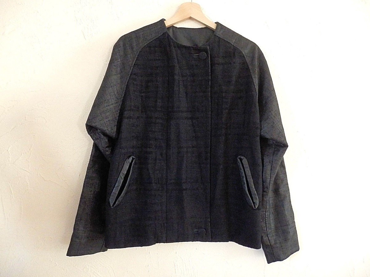 Veste Damir Doma - Laine Et Coton Noir - Taille 38, Neuf Sans étiquette - Longueur 62 Cm