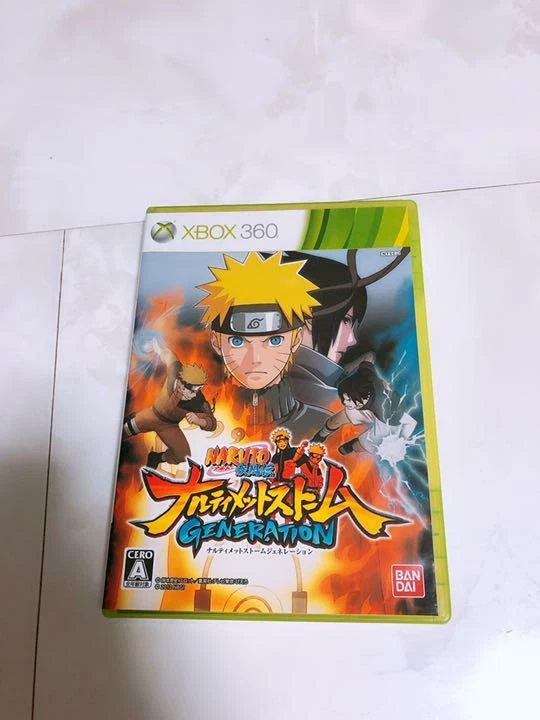 Narutimate Storm 1,2,3 Revolution Set Naruto Shippu Den Xbox360 Used Japan Boxed - Image 2 of 4