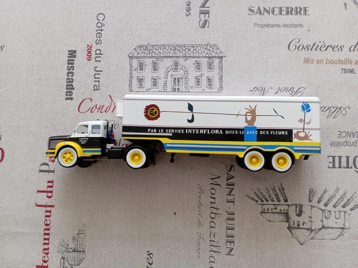 Camion Berliet GAK Vini-Prix – Modèle Réduit Altaya 1/43 – Collection Camions D'Autrefois – Occasion
