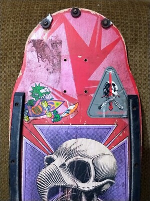 Vintage Powell & Peralta Skateboard 1980s Tony Hawk Pro Pink N