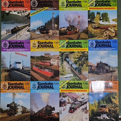 Eisenbahn Journal 1988 Januar-Dezember 1-11 + Sonderausgabe I  12x Issues