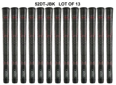 Winn DRI-TAC 2.0 STANDARD Jet Black Golf Grip - 52DT-JBK