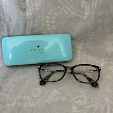 Kate Spade Jailene 086 140 Eyeglasses Frames Womens Brown Tortoise Gold