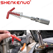 Spark Plug Removal Tool 16mm T-Bar T-Handle Flexible Spanner Socket Wrench 1X