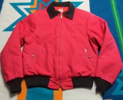 Vintage Carhartt Santa Fe Jacket Detroit Biker Quilt Lined Vintage Carhartt Santa Fe Jacket Detroit Biker Quilt Lined
