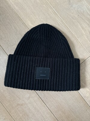 Acne Studios Beanie Mütze 100% Authentic Schwarz 