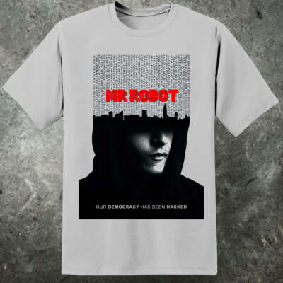 Mr Robot Elliot Herren T-Shirt Fsociety Computer Hacker Nerd Geek TV