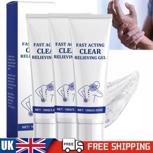 Soothing Cooling Gel 100g, Relieving Body Gel, Clear Relieving Gel