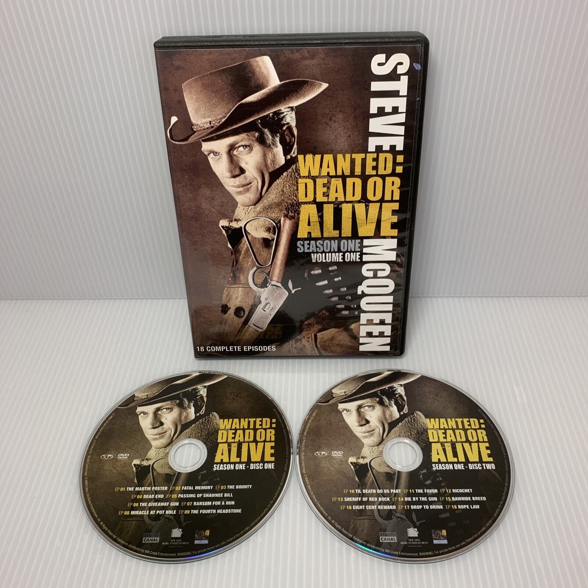 Wanted: Dead or Alive - Season 1, Vol. 1 (DVD, 1958, 2-Disc