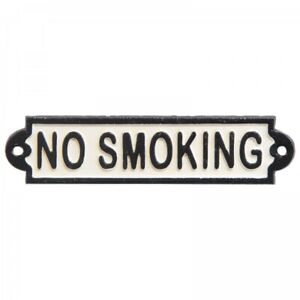 Blechschild Schild Nicht Rauchen No Smoking Warnschild Nostalgische Ausführung