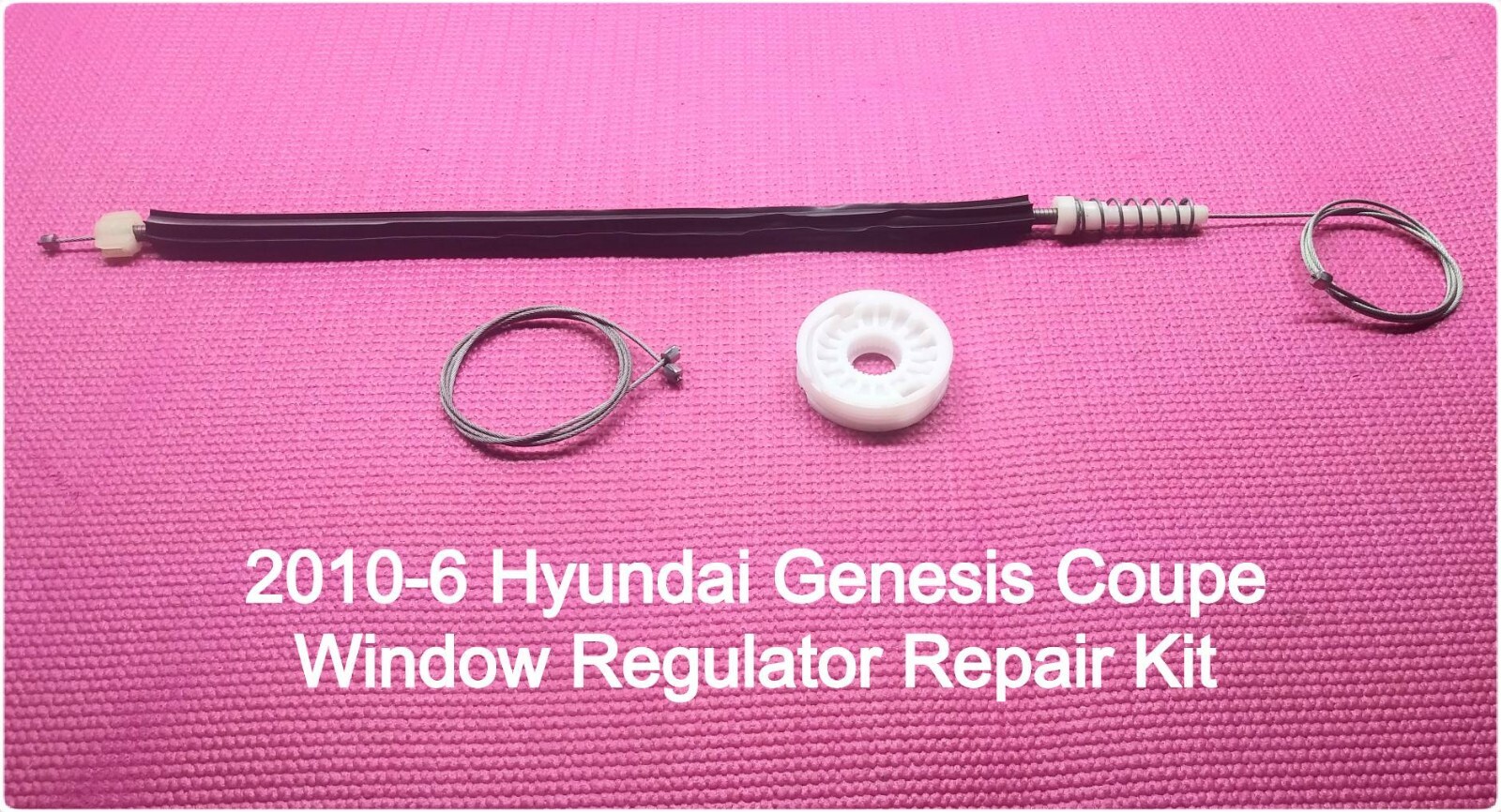 20106 Hyundai Genesis Coupe Window Regulator Repair Kit Fits Front RH & LH eBay