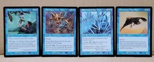 Magic The Gathering Lot 4 Airborne Aid Ascending Aven Essence Fract. Seahawk MTG