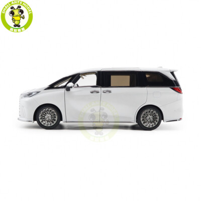 1/18 Toyota Lexus LM LM500h White Diecast Model Cars Toys Gifts