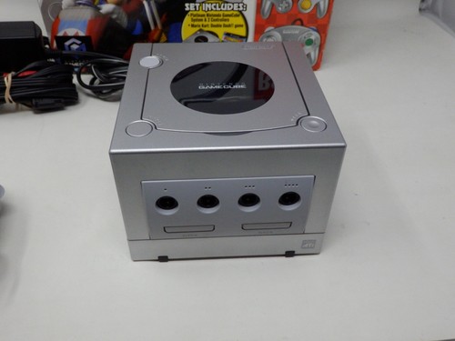 Nintendo Gamecube Mario Kart Double Dash Bonus Set Platinum Complete in Box CIB - Picture 6 of 17