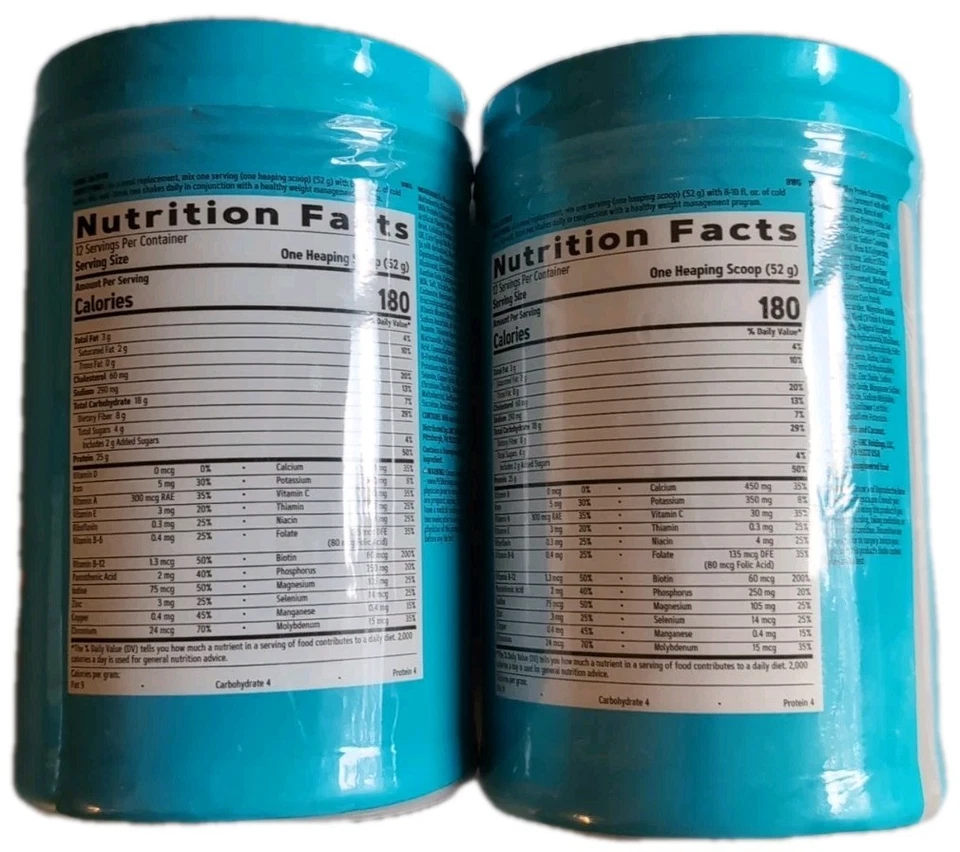 Batido magro GNC Total 25 chocolate rico 12 porciones 22,01 oz paquete de 2 CADUCIDAD 25/10/25 Foto 2 de 3