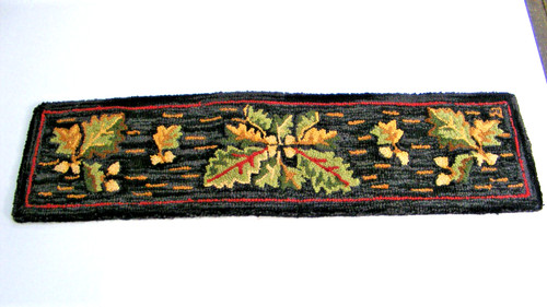 Chandler 4 Corners Laura Megroz Acorns & Leaves Hooked 13"X 4' Autumn Wool Rug