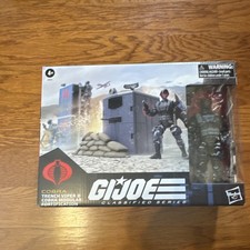 Hasbro G.I. Joe Classified Series Cobra Trench Viper & Modular Fortification