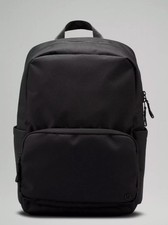 Lululemon Everywhere Backpack 22L Tech Canvas Travel Laptop Bag Black Brand New
