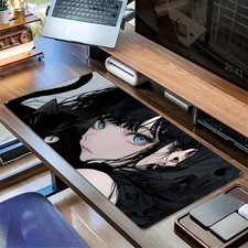 40 90cm2D Flat, 1pc Anime-Inspired Gaming Mouse Pad with Non-Slip Rubber Base