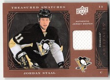2009-10 Upper Deck Artifacts #TSR-JS Jordan Staal Treasured Swatches