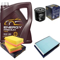 SCT Inspektionspaket 5L Mannol Energy 5W-30 FüR VW Lupo 1.0 1.4 Polo Golf III