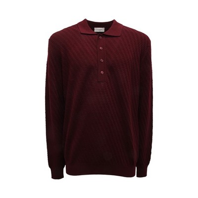 Q5242 MAGLIONE POLO PAOLO PECORA MAN WOOL SWEATER 