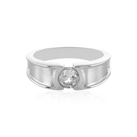 Cavill Ring 0,63Ct WeißEr Topas Rund 925 Silber Damen Echtschmuck