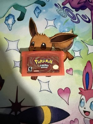 Pokémon Fire Red Version Game Boy Advance Video Game Cartridge