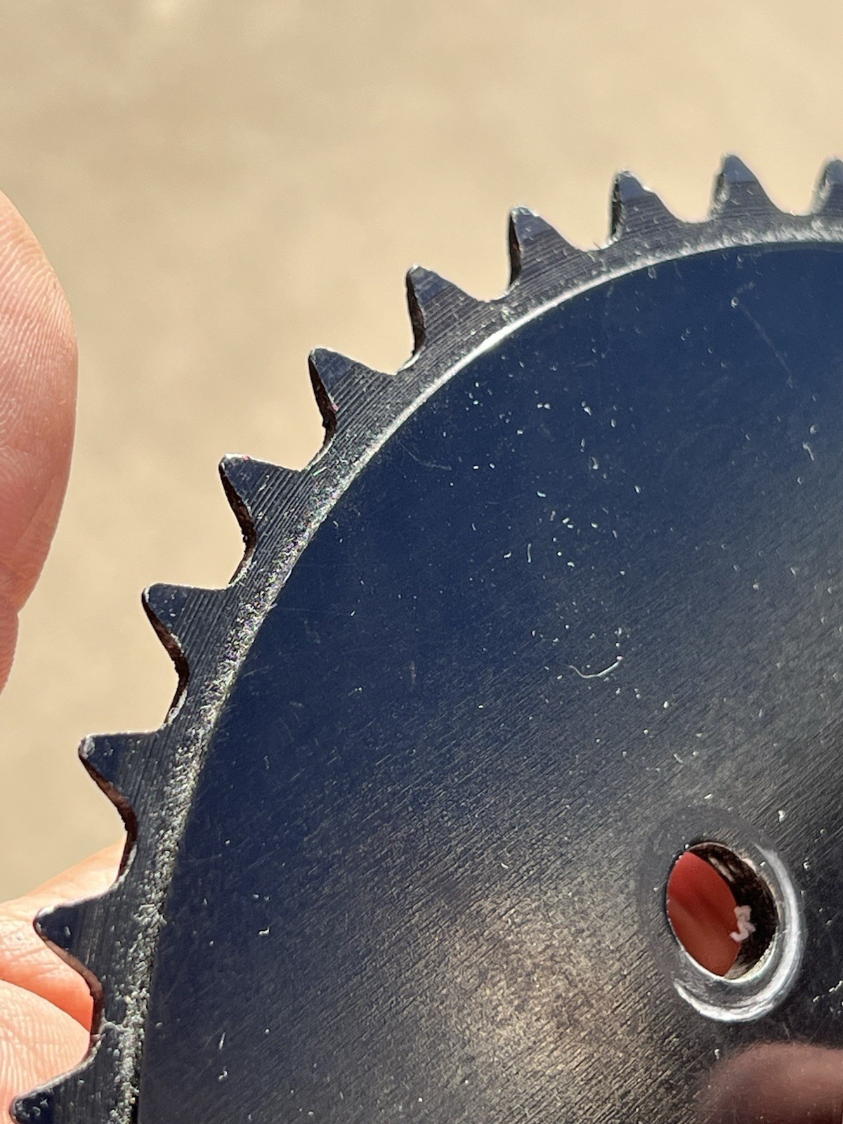 Fishbone FLY DISC 44T Chain Wheel 7075 Aluminum Alloy BMX FISHBONE LOGO