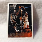 1996-97 Topps David Robinson Card Featuring Michael Jordan