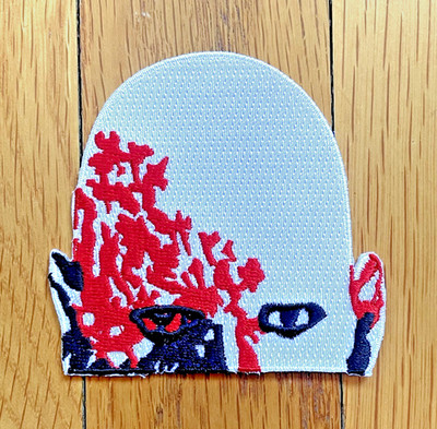Dawn Of The Dead Zombie Horror Movie Logo Embroidered Iron On Patch Romero Night