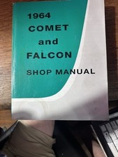 1964 Ford Falcon And Comet Shop Manual Like New Free Shipping 1964 Ford Falcon And Comet Shop Manual Like New Free Shipping