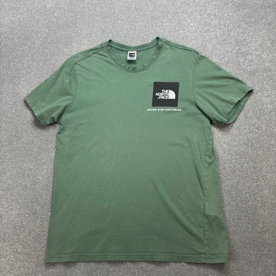 Camisa North Face Adulto Grande Verde Al Aire Libre Senderismo Hawaiian Beach... - Imagen 1 de 4