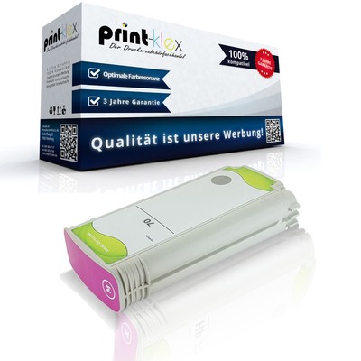 Magenta Printer XXL Tintenpatrone für HP DesignJet Z 3200 PS 44 Inch