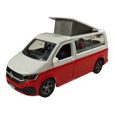 Volkswagen Camper Modellauto VW-Van mit Aufstelldach und Friktionsmotor
