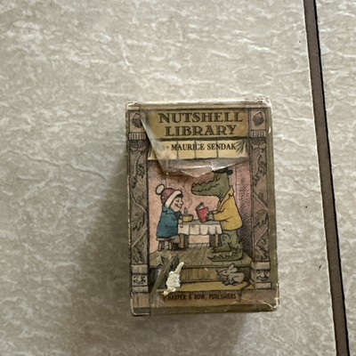 Nutshell Library by Maurice Sendak Vintage 1962 Complete w/ Dust Jackets 1st Ed