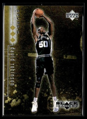 1998-99 Upper Deck Black Diamond Gold Triple David Robinson 0893/1500 Spurs #77