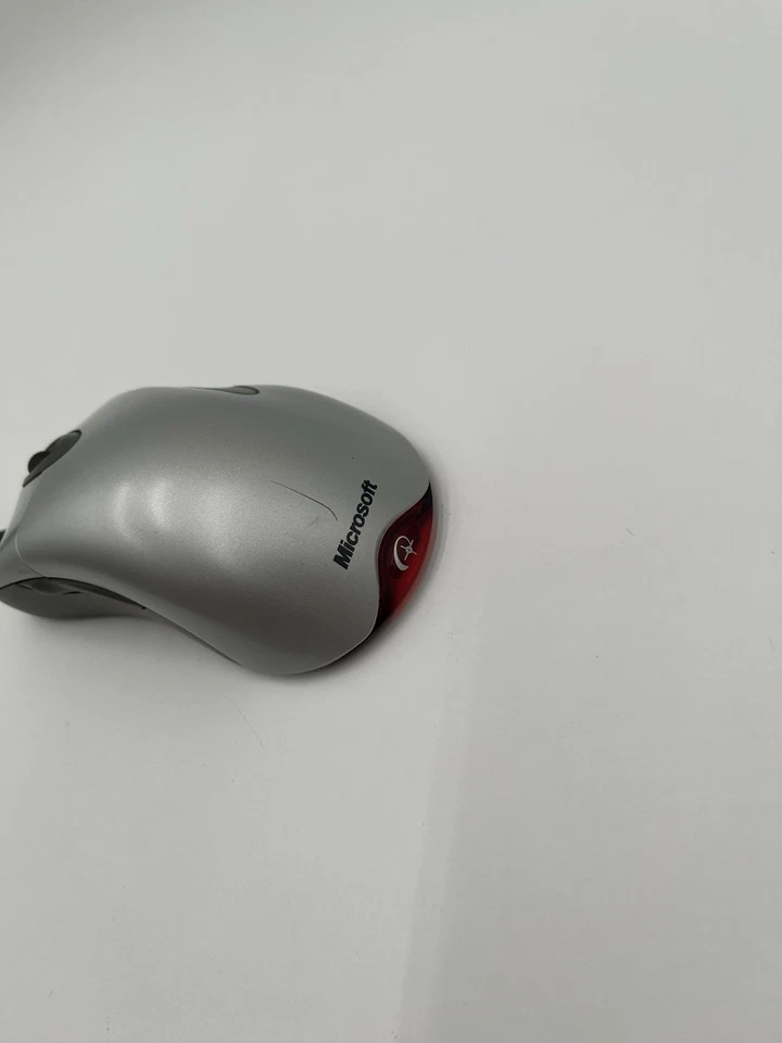 Microsoft IntelliMouse Explorer 3.0 USB -PS/2 kompatible Maus FUNKTIONIERT silbergrau - Bild 2 von 4