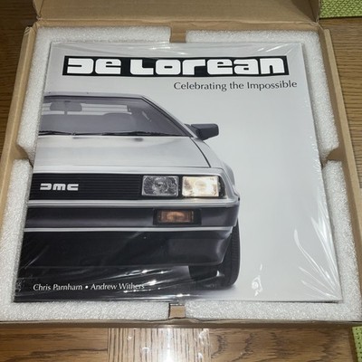 DeLorean Celebrating The Impossible Book Hardcover - Signed by Author.     New 