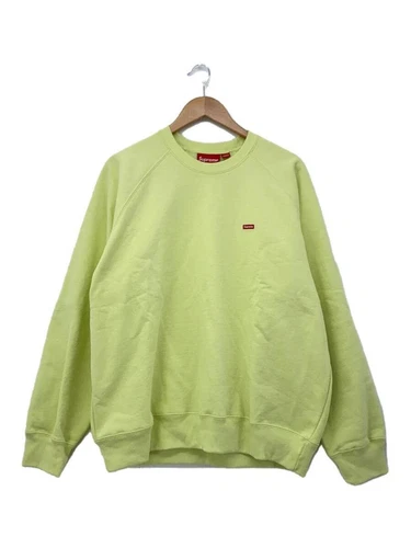 Sweat col rond raglan Supreme petite boîte jaune L occasion