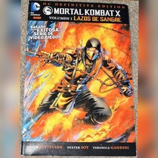 Mortal Kombat X Vol 1 MX 2015 Blood Ties TPB Scorpion SubZero variante extranjera B