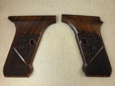 HK P7 M10/M13 ONLY Fine English Walnut Checkered/Textured Pistol Grips NO Logo U