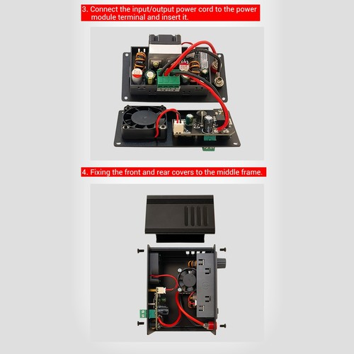 CNC-Netzteil, Gehäuse Aus Aluminiumlegierung, Multi-Interface-Eingang, DC, 8259 - Afbeelding 7 van 10