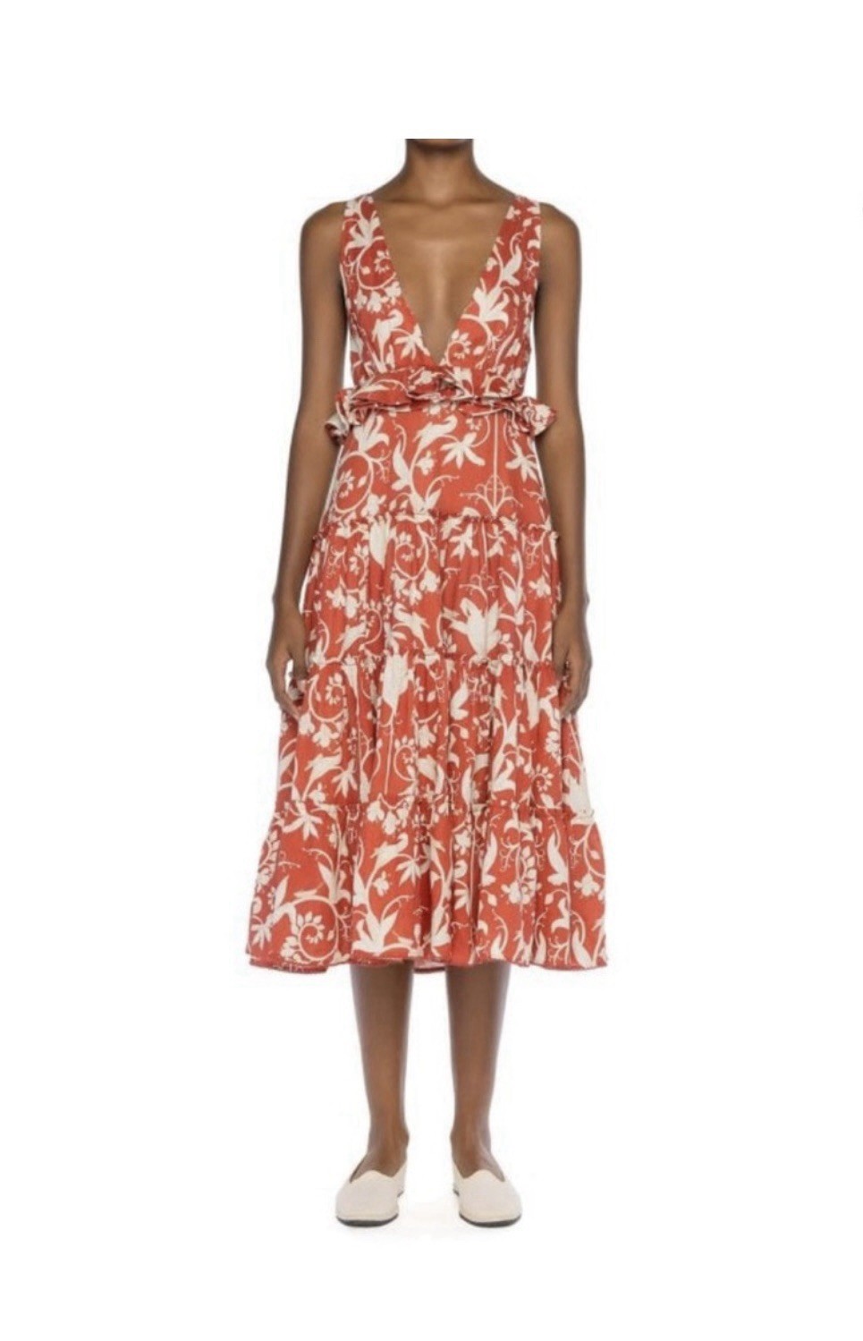 Agua by Agua Alma Lazo Maiz Midi Dress  Large