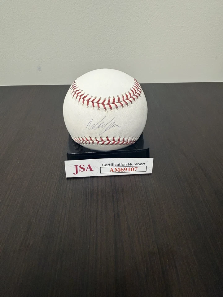 Bola de beisebol assinada por Will Myers com certificação JSA - Imagem 2 de 2