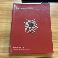 Sotheby's Important Jewelry New York December 4 and 5,  1995
