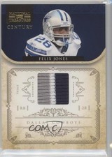 2011 Playoff National Treasures Century Materials Prime 35/49 Felix Jones 0b2