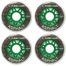 Labeda Wheels Inline Roller Hockey Gripper Asphalt Outdoor White 80mm 83A x4