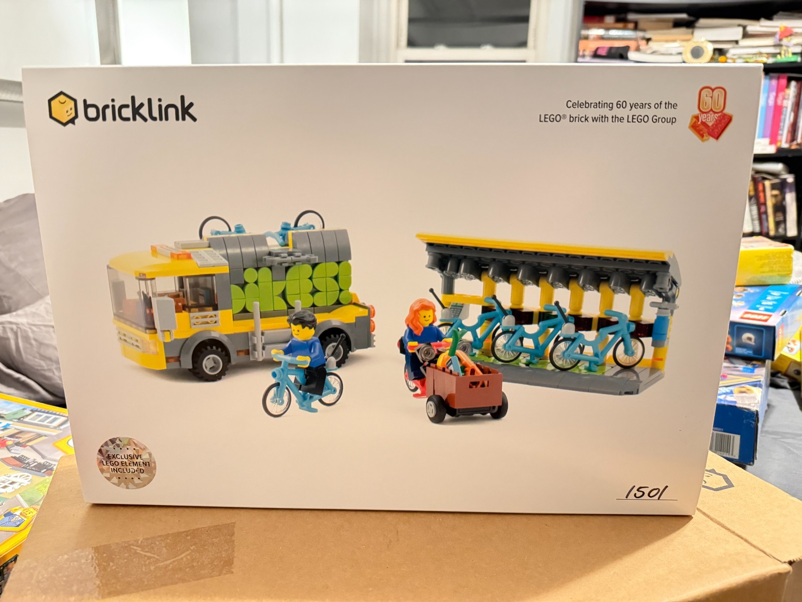 Lego AFOL BL19012 Bikes! Bricklink Designer Program Exclusive Set RARE 1st Year 